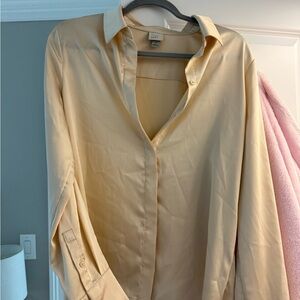 A New Day Cream Blouse